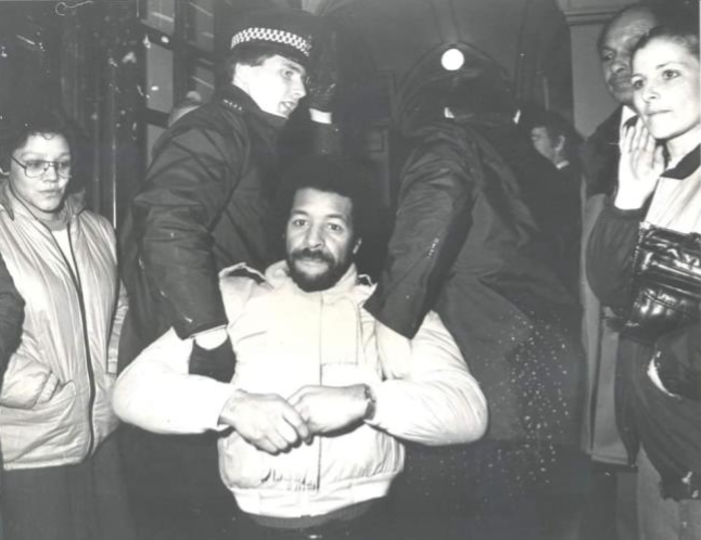 Toxteth Uprisings of the early 1980s. Source Dave Smith’s archives by Tneisha